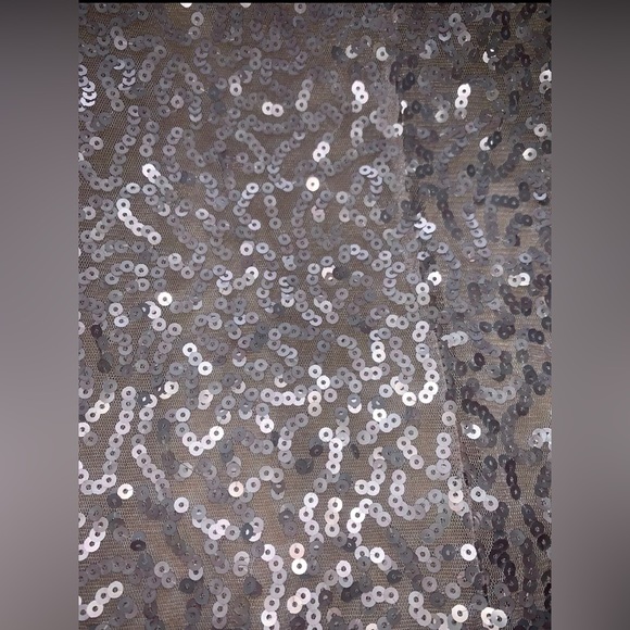 Kontagious Women’s Rose Gold (Nude Bottom)Short Prom Sequins Dress Sz S PreOwned - Picture 5 of 9